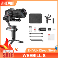 ZHIYUN WEEBILL S 3-Axis Handheld Camera Gimbal Stabilizer for Film Shooting Live Streaming Interview Recording for DSLR