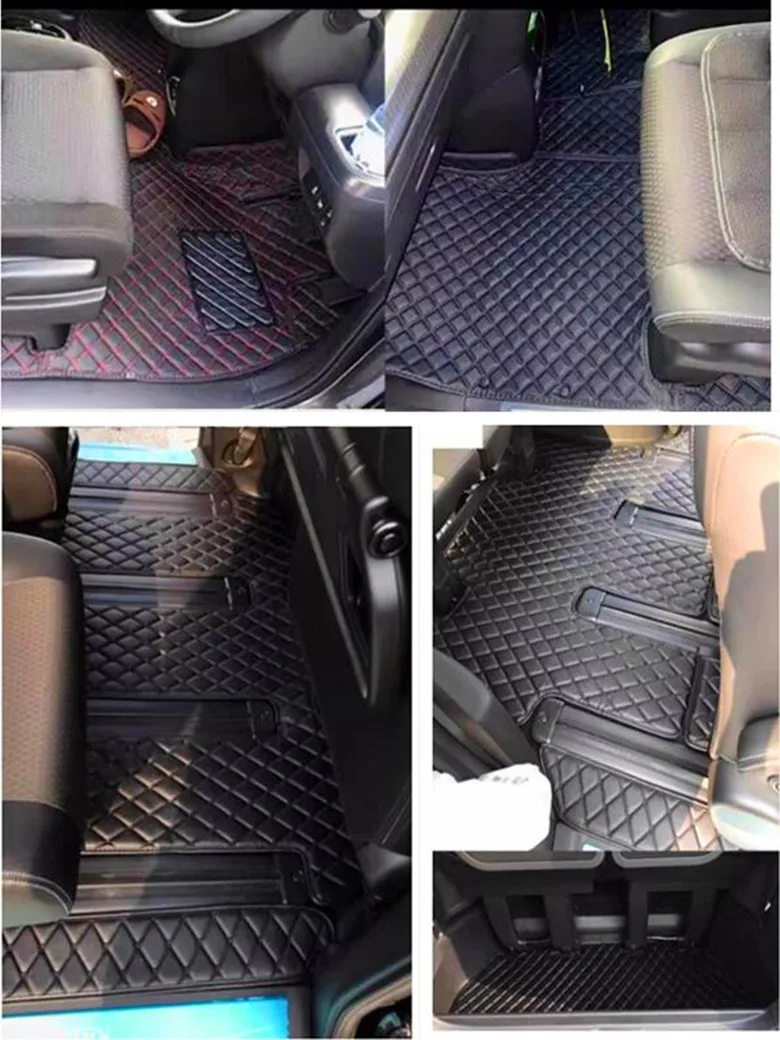 Custom full set car floor mats for Honda STEP WGN Stepwgn 2026-2023 7 8 seats High quality Rugs waterproof durable carpets