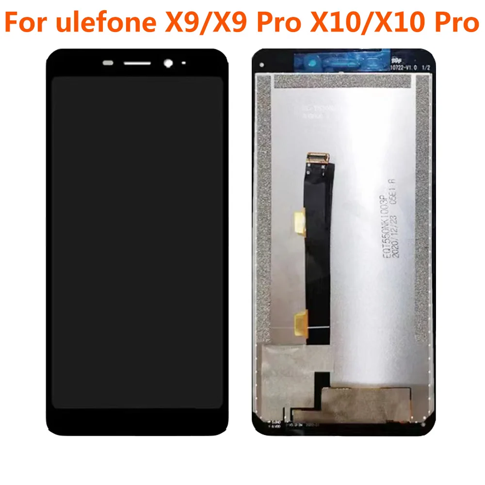 

5.5'' For Ulefone Armor X9 X10 LCD X9Pro X10 Pro LCD Display Touch Screen Digitizer Assembly Replacement Parts