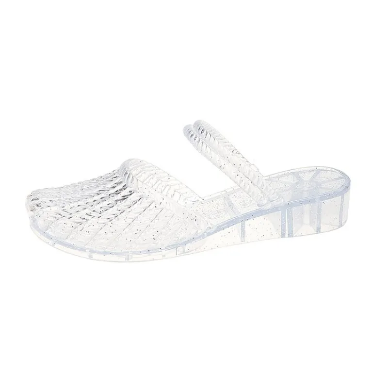 2026 Neue Damen-Ballerinas in Übergröße mit flacher Sohle, Schnalle, Lackleder, bequem, atmungsaktiv, hohle Slipper – Detail 15