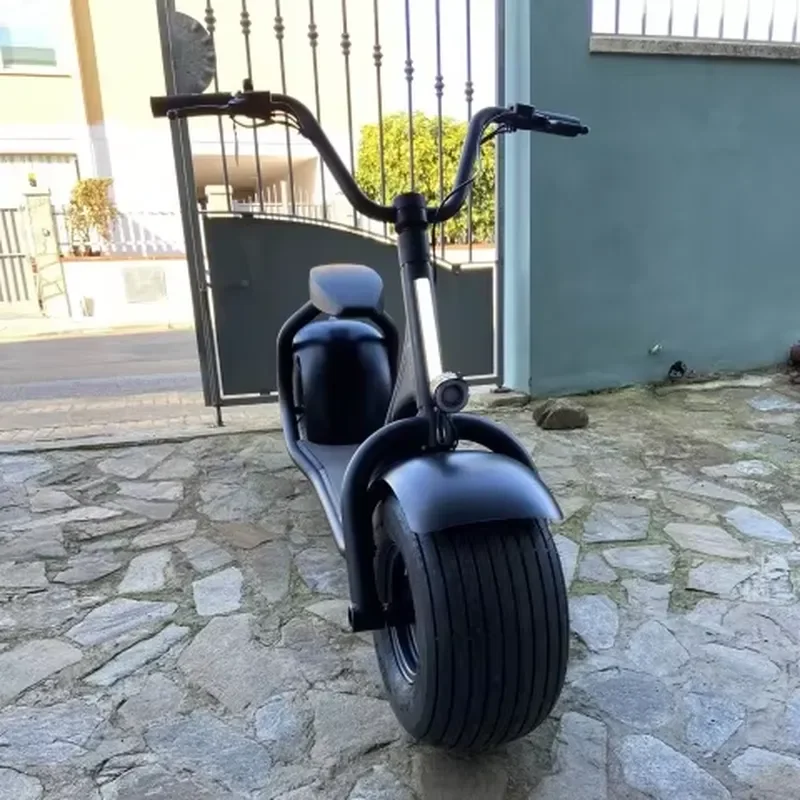 STROVAN ID Card EEC/COC New Electric Scooter Model K1S Good Quality Citycoco Electric Adult Scooters