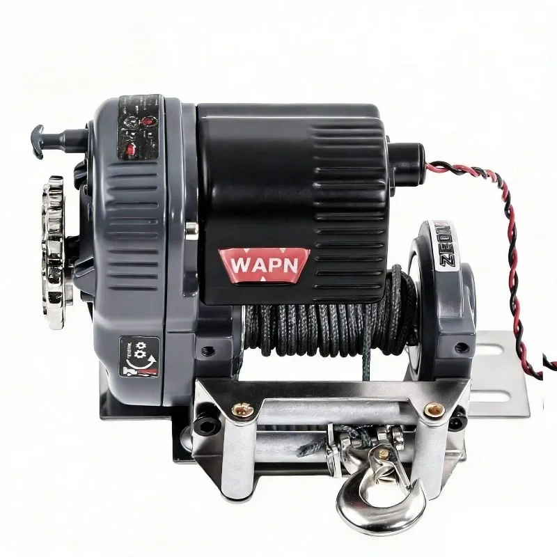 

8274 Simulation Automatic Winch For 1/10 1/8 RC Crawler Car Trxs TRX4 RC4WD D90 Axial SCX10 II III MST Redcat Accessories