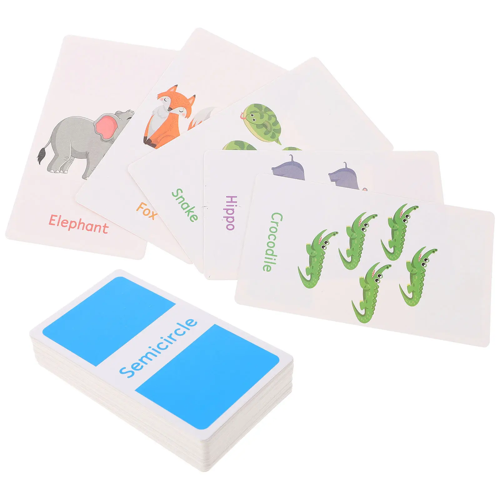 

1Set Alphabet Cards Cognitive Learning Visual Flash Cards Early Education Sensory Game for Toddlers Preschoolers Kindergarten