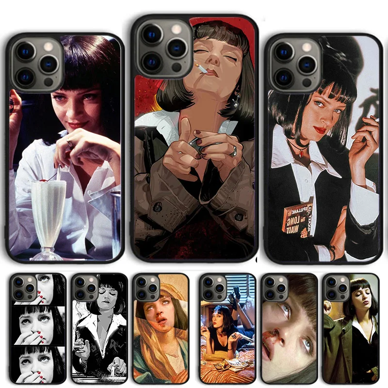 

Pulp Fiction Phone Case For iPhone 17 Air 14 15 16 16e 13 12 Max Cover For Apple iPhone 17 Air 14 15 16 11 Pro Max Plus Coque
