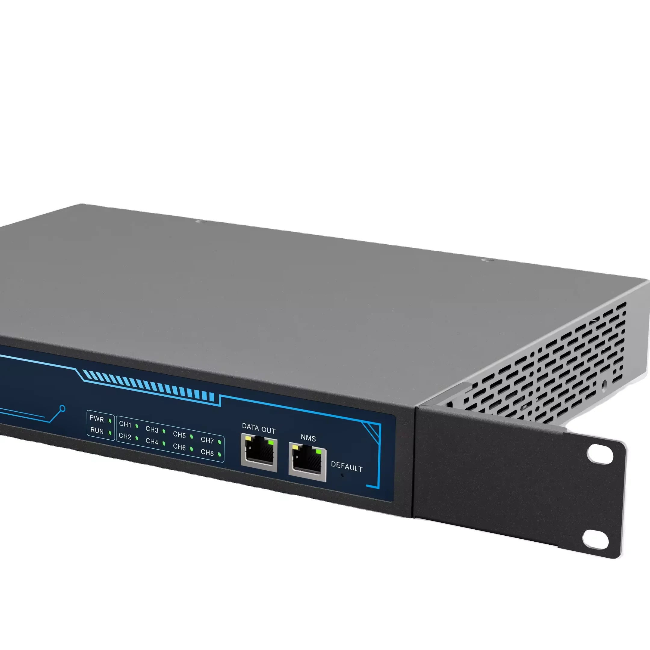 

High Quality IPTV 8 Tuners To IP Encoder Small Digital IPTV Front End Services 1U 19inch Chassis 4-8 Channels Modulator