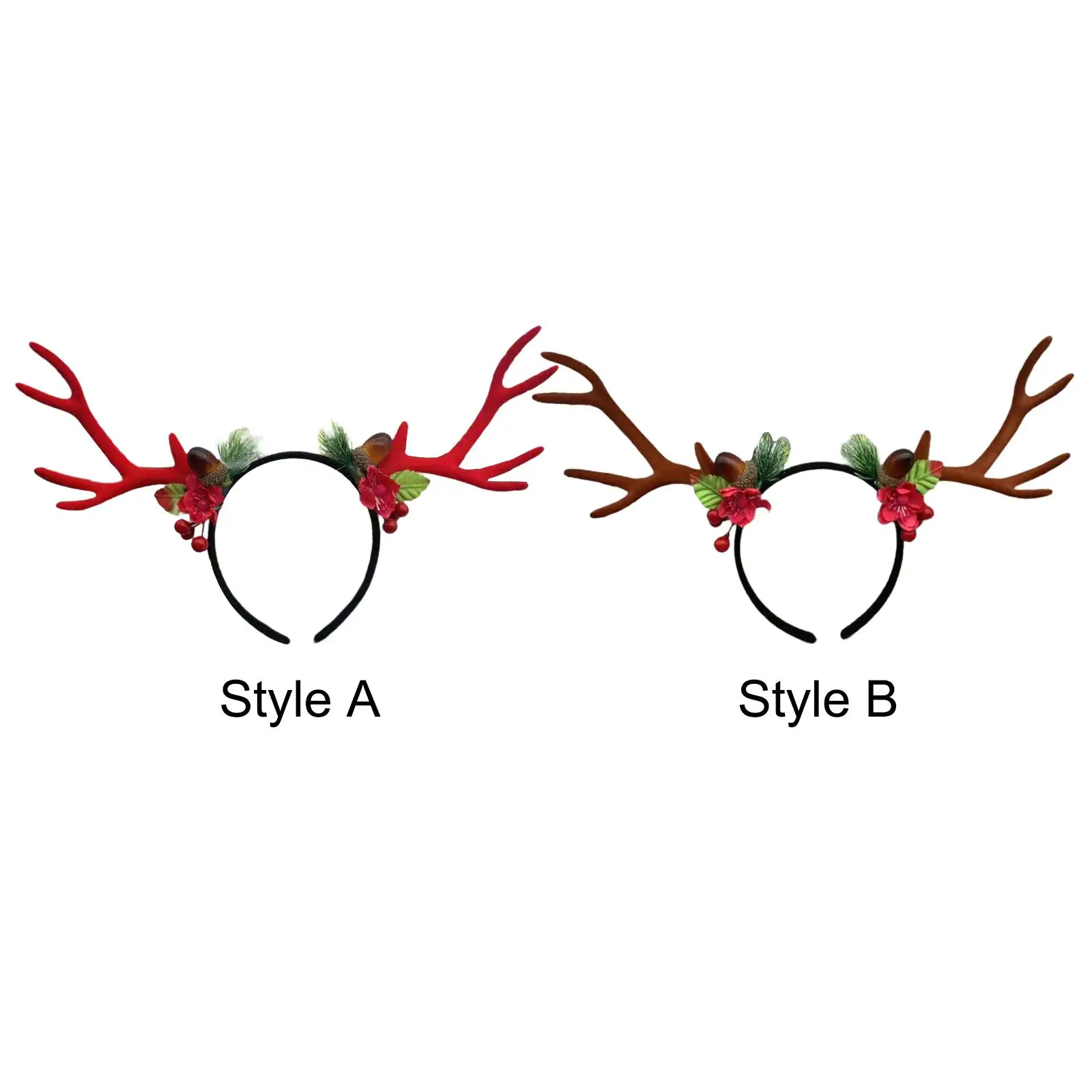 Christmas Party Headband, Christmas Costume Headwear, Christmas Head Topper for Women Girls