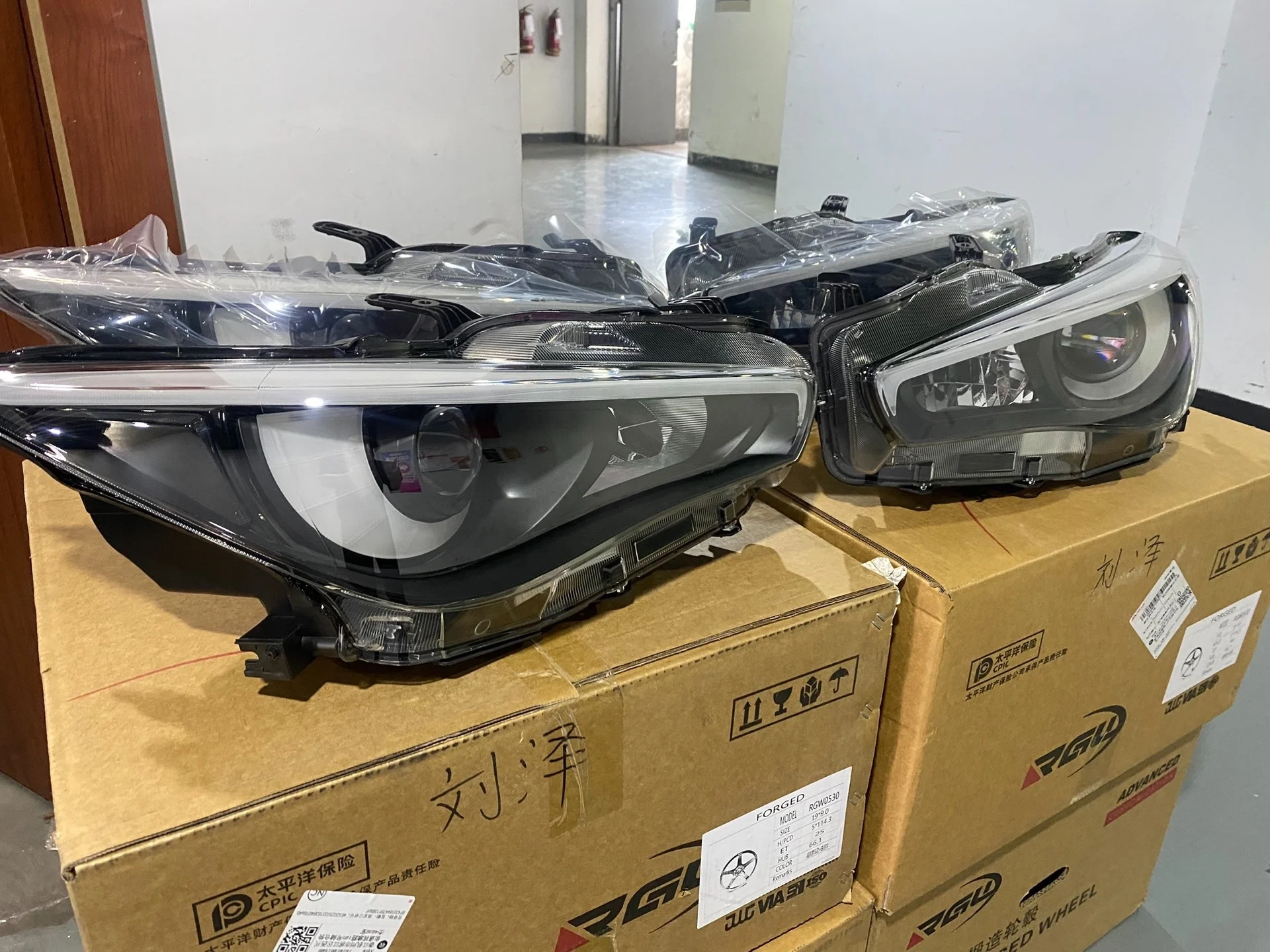 Car Headlamp for Infiniti Q50 Moon-shaped Led Headlights Q50 Lighting System Original Modify Headlights