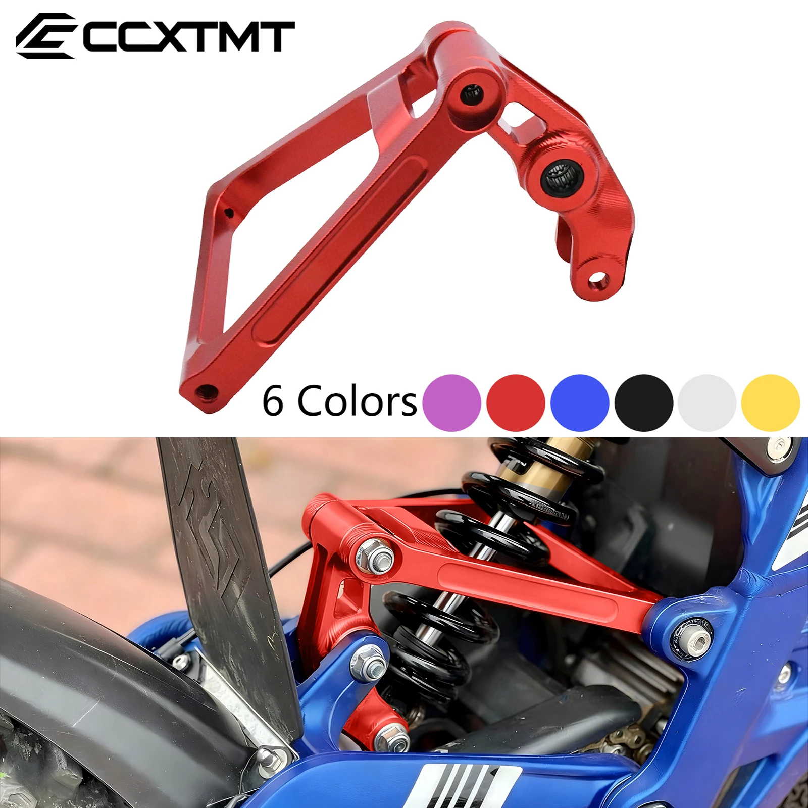Kit de Ligação de Suspensão Traseira com Suporte Triangular Amortecedor para Sur-Ron Light Bee X S L1E e Segway X160 X260