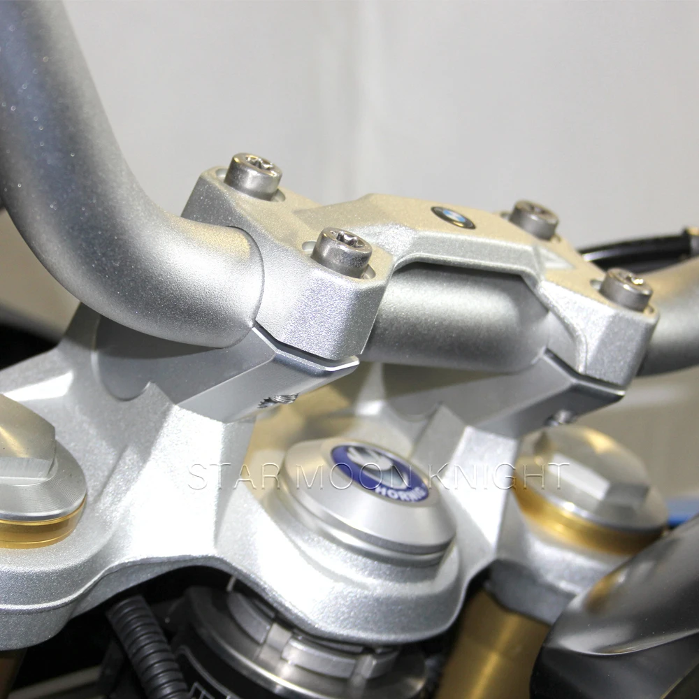 Motorcycle Accessories Handlebar Riser Drag Handle Bar Clamp Extend Adapter For BMW F900GS Adventure F 900 GS ADV 2024- - Image 5