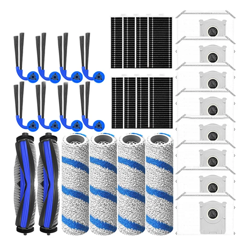 A83X-pour ECOVACS DEEBOOT X11 OMNICYCLONE/X11 PRO OMNI accessoires brosse latérale principale filtre HEPA rouleau vadrouille pièces de rechange