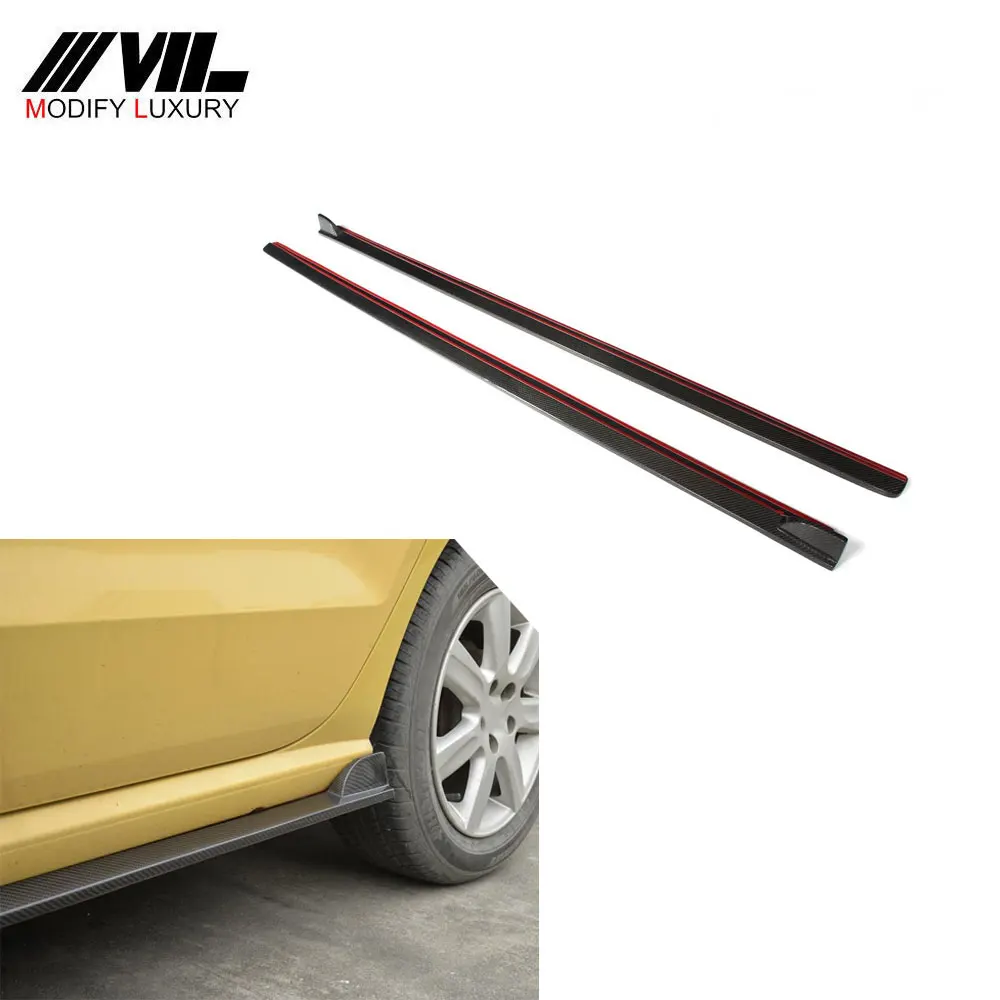 

Suitable for Carbon fiber side skirts of VW POLO 2015