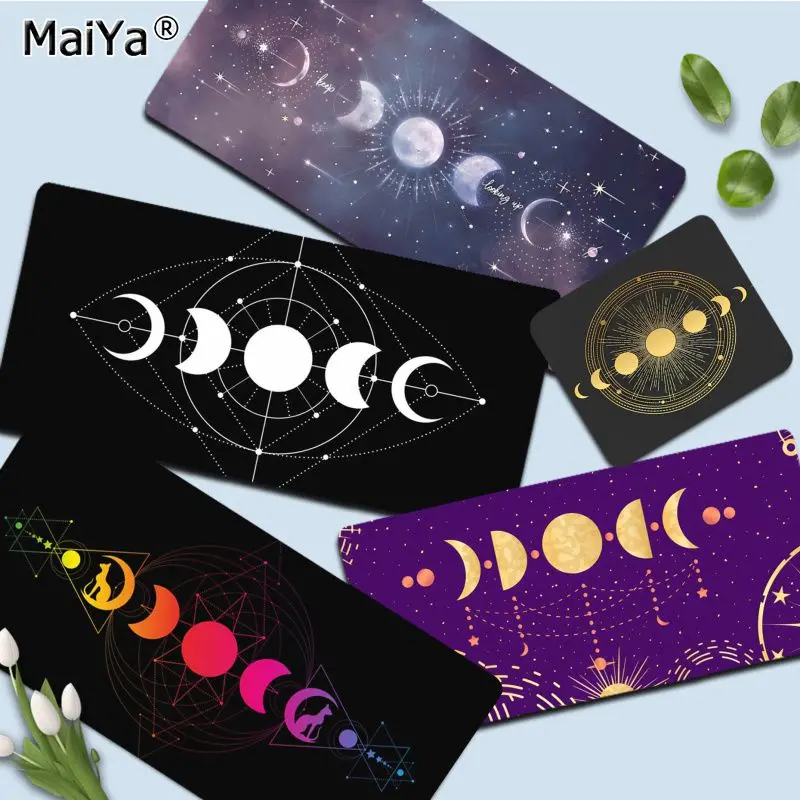 

Moon Phase Magic Mousepad Beautiful Durable Rubber Mouse Mat Pad Size For CSGO Game Player Desktop PC Computer Laptop