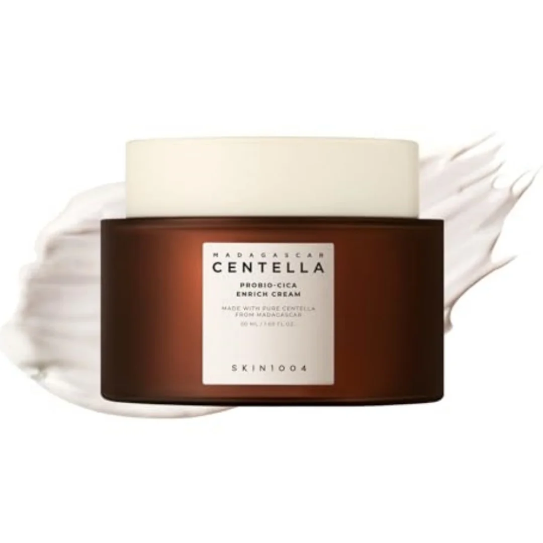 SKIN1004 Crema Hidratante Centella Probio-Cica para Piel Seca y Sensible, Crema Reparadora de Barrera con Probióticos y Cica, Cuidado de la Piel Coreano, 50 ml