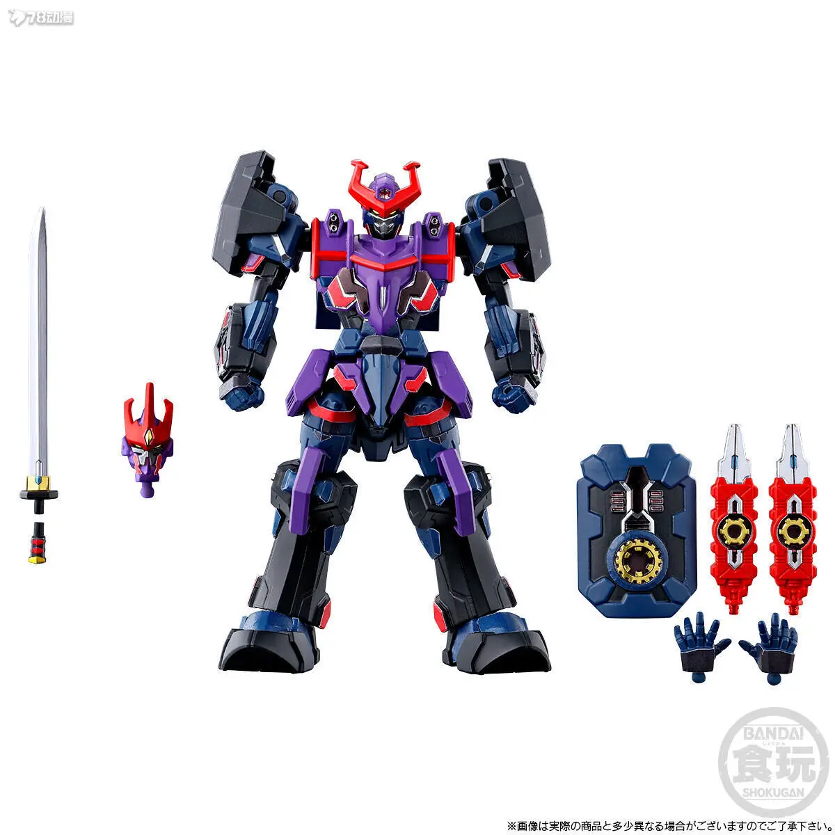 Bandai Original GUNDAM MINIPLA LIMITED EDITION ALL-WORLD COMBINED PB BATTLE CAESAR ROBOT Anime Action Figure Montage Mod