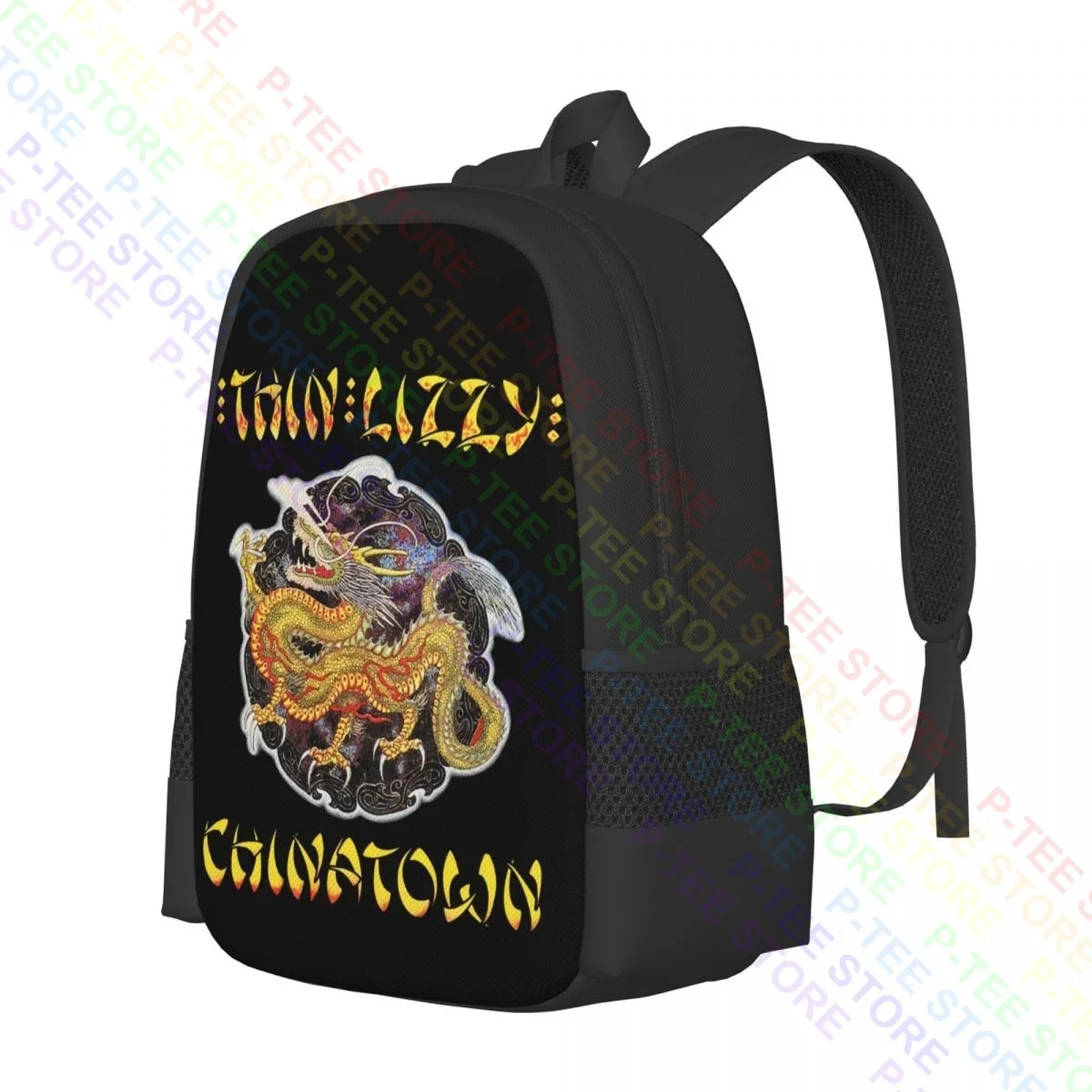 Thin Lizzy Chinatown Phil Lynott Hard Blues Rock Ufo BudgieBackpack Large Capacity Backpack New Style