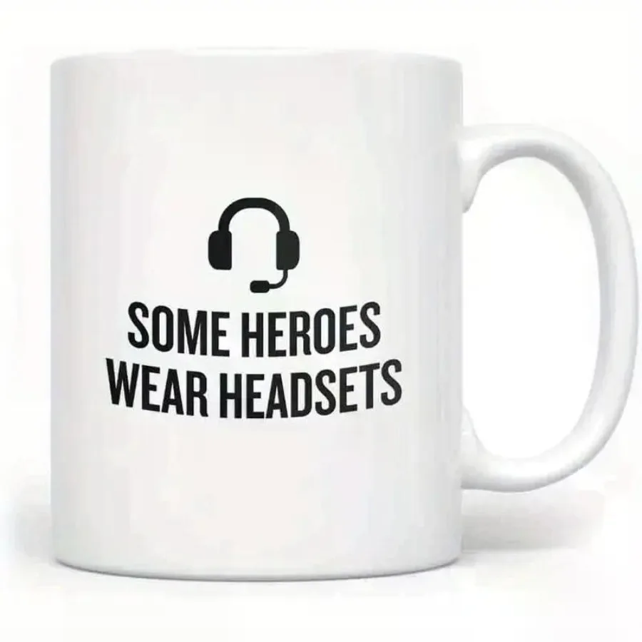 Divertido regalo de despacho algunos héroes usan juegos MugFriends MugTazas novedosas Taza novedosa divertida de 11oz para hombres
