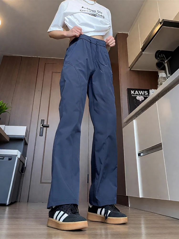 

Мужские летние тонкие спортивные брюки American Slim Fit Cargo Pants с быстросохнущим эффектом, прямые, для работы, повседневные, CleanFit