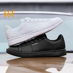 361 stopni nowy sportowy buty deskorolkowe damski lekki Retro podstawowy jednolity kolor biały oddychający swobodny damskie trampki 682336622