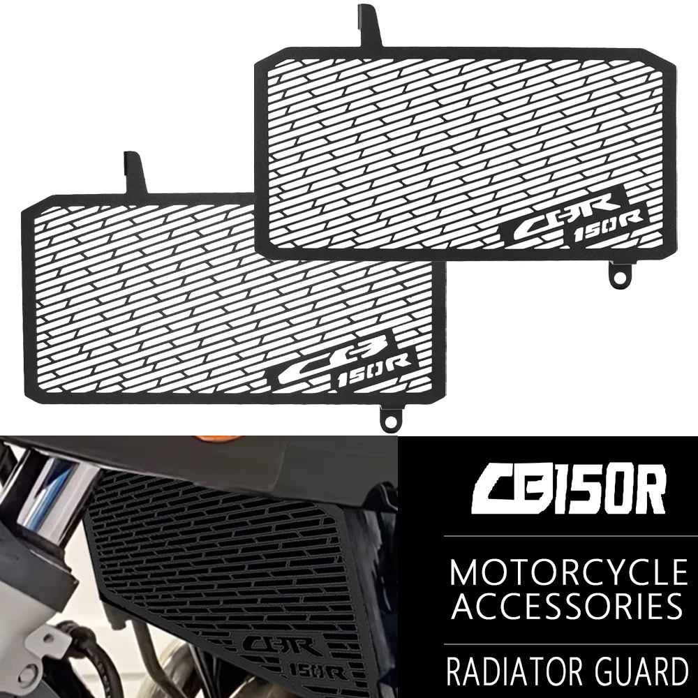 

Motorcycle Accessories Radiator Grille Guard Cover Protection Water Tank Shield FOR HONDA CB150R CBR150R CB CBR 150R 2016-2024