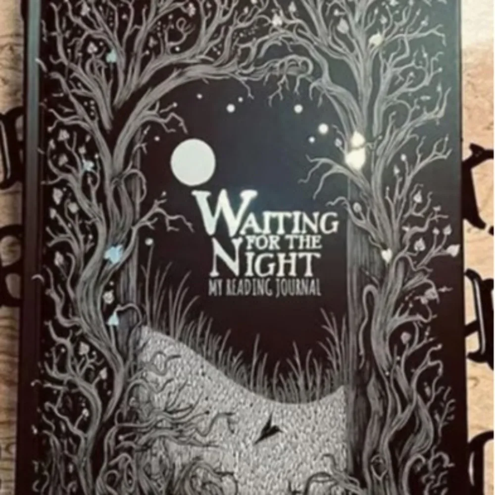 New Waiting for the Night Reading Journal for Evening Reflection Book Notes Quiet Moments and Reading Insights