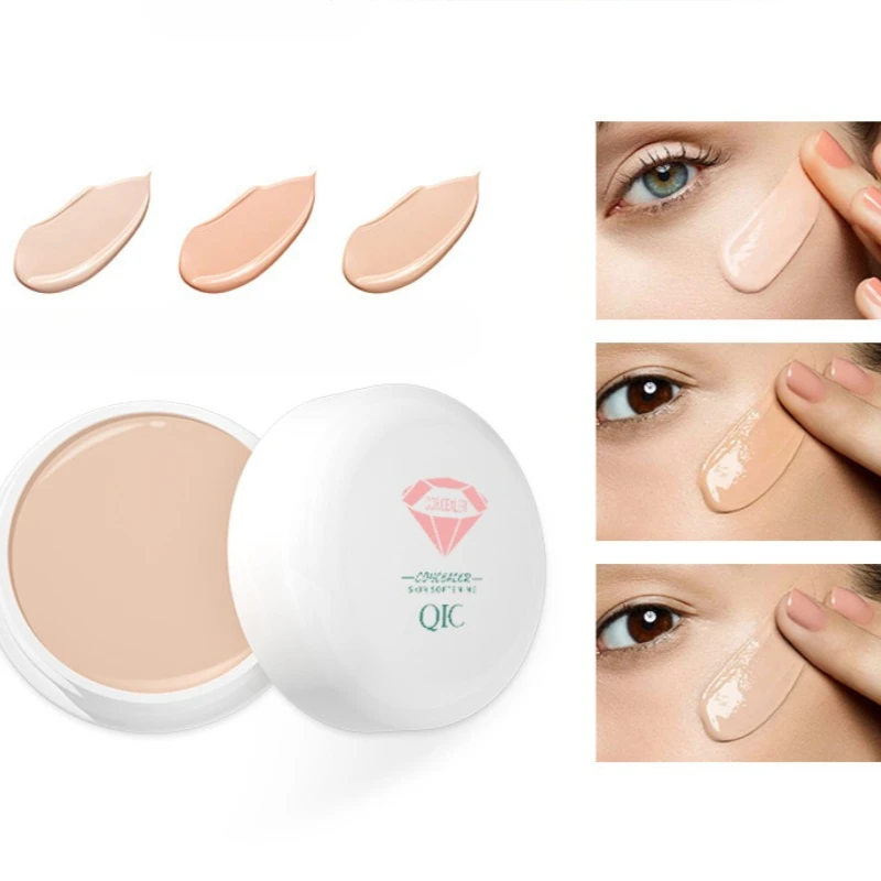 Concealer met hoge dekking Anti-donkere cirkel Sproet Langdurige waterdichte foundation BB-crème voor gezichtsmake-up Basiscosmetica