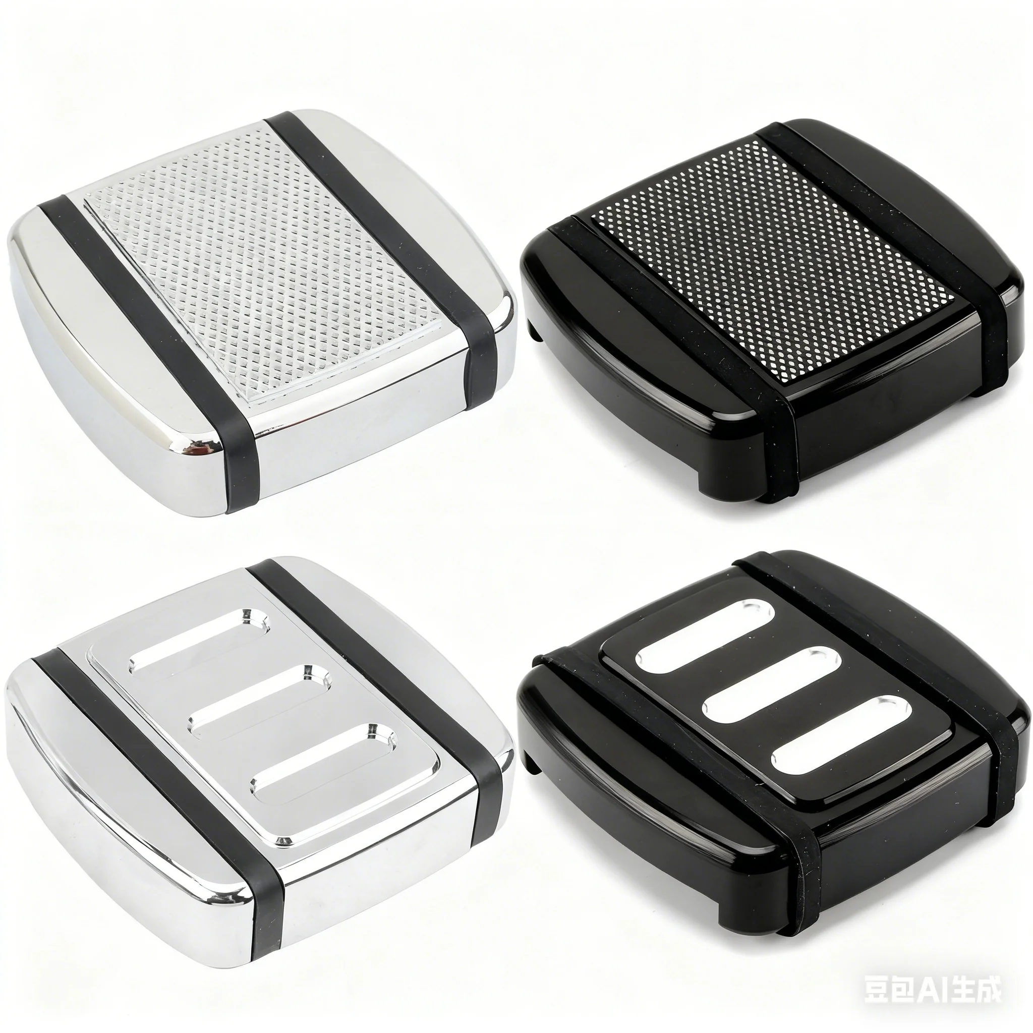 Motorcycle Foot Peg Rest Brake Pedal Pad Cover For Harley Dyna Fat Bob FXDF FXDL Street 500 XG500 750 XG750 Softail FXSTS