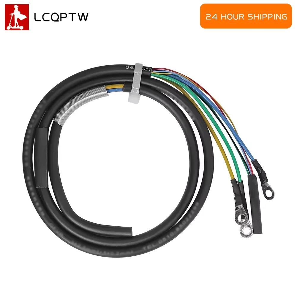 2mm² 2,5mm² Reinkupfer-Bürstenloser-Gleichstrommotor-Kabel, Hall-Sensor-Kabel, Motorphasenkabel, Ersatzteil für Elektrofahrrad und -Roller