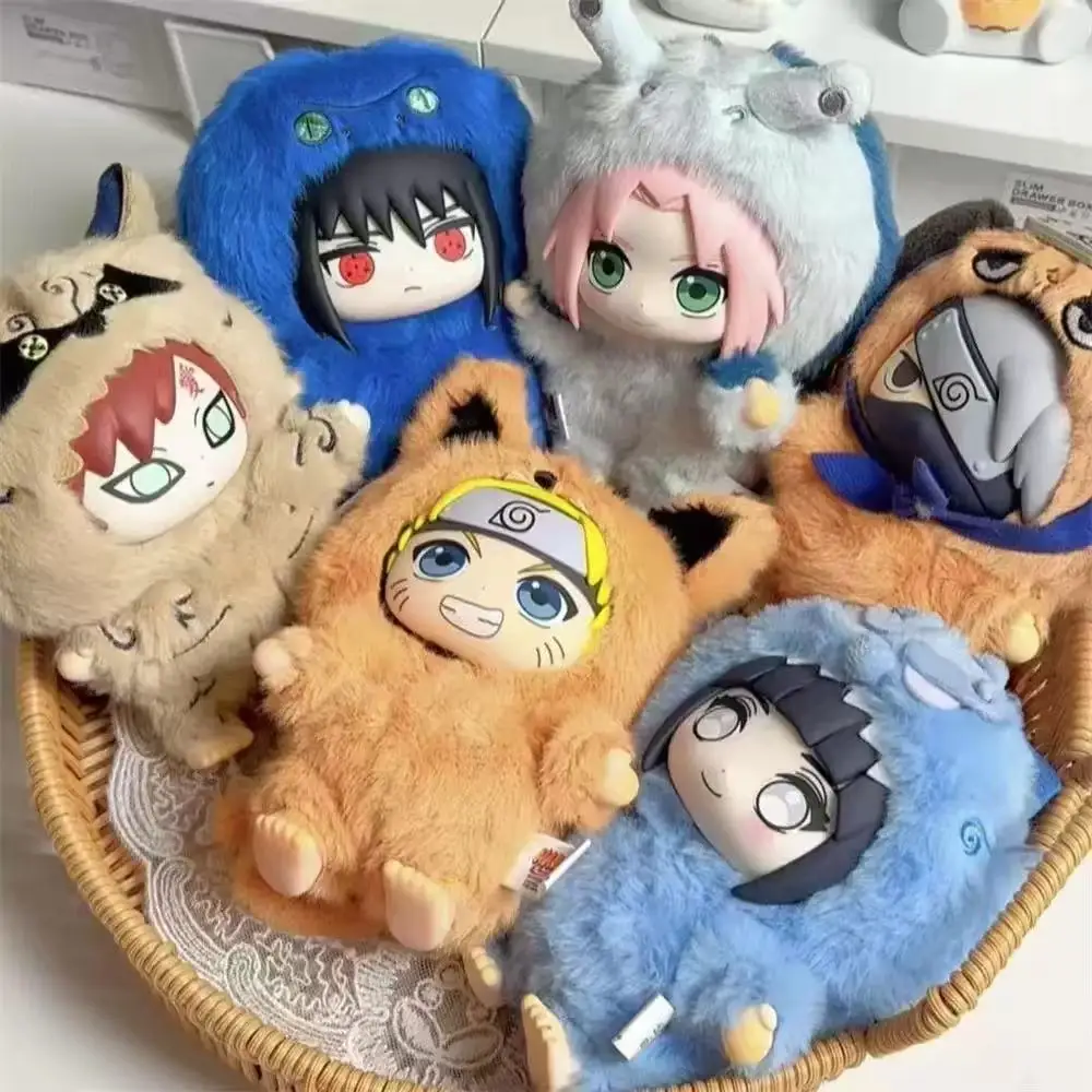 

НОВЫЙ Eaki Naruto Uzumaki Naruto слепая коробка Shippuden Beast Party Series плюшевая кукла персонажи аниме милые игрушки подарок на Хэллоуин
