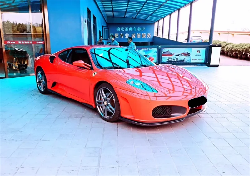 

HM Style True Carbon Fiber Body Kit for Ferrari F430 Front & Rear Lip Side Skirts & Rear Wing Hood Carbon Fiber Body Parts