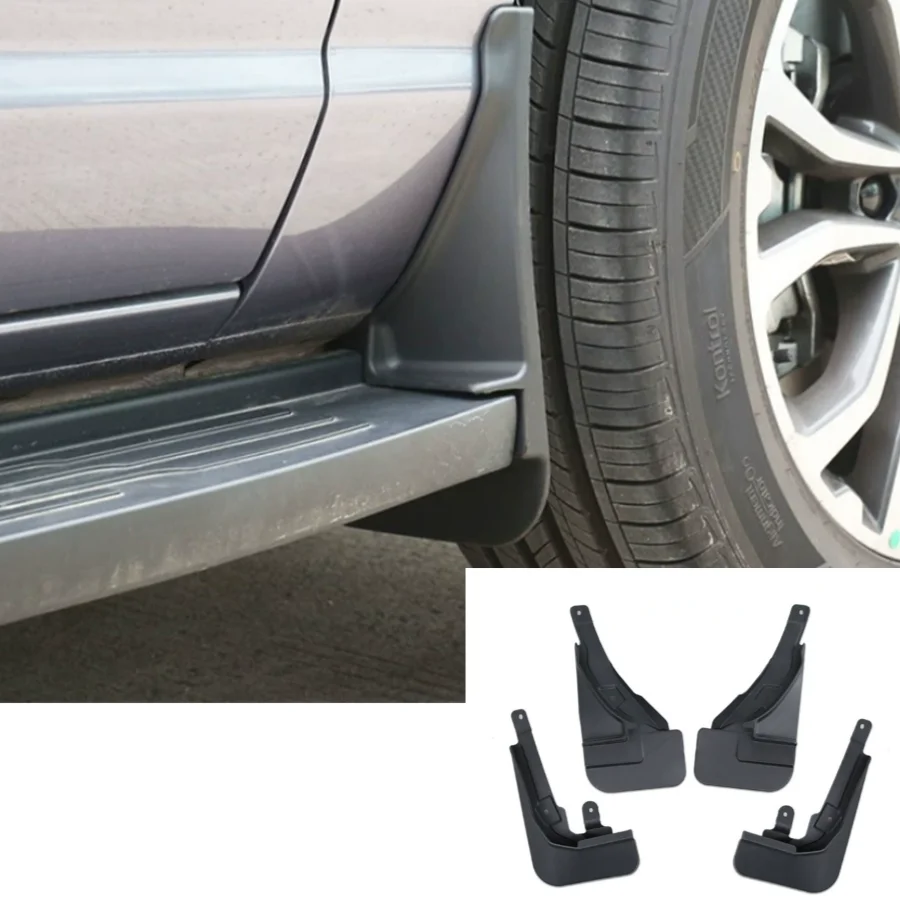 For Great Wall HAVAL H5 2023 2024 Exterior Accessories Front Rear Mud Flap Mudguards Splash Guards Fender Plastic Cover Trim