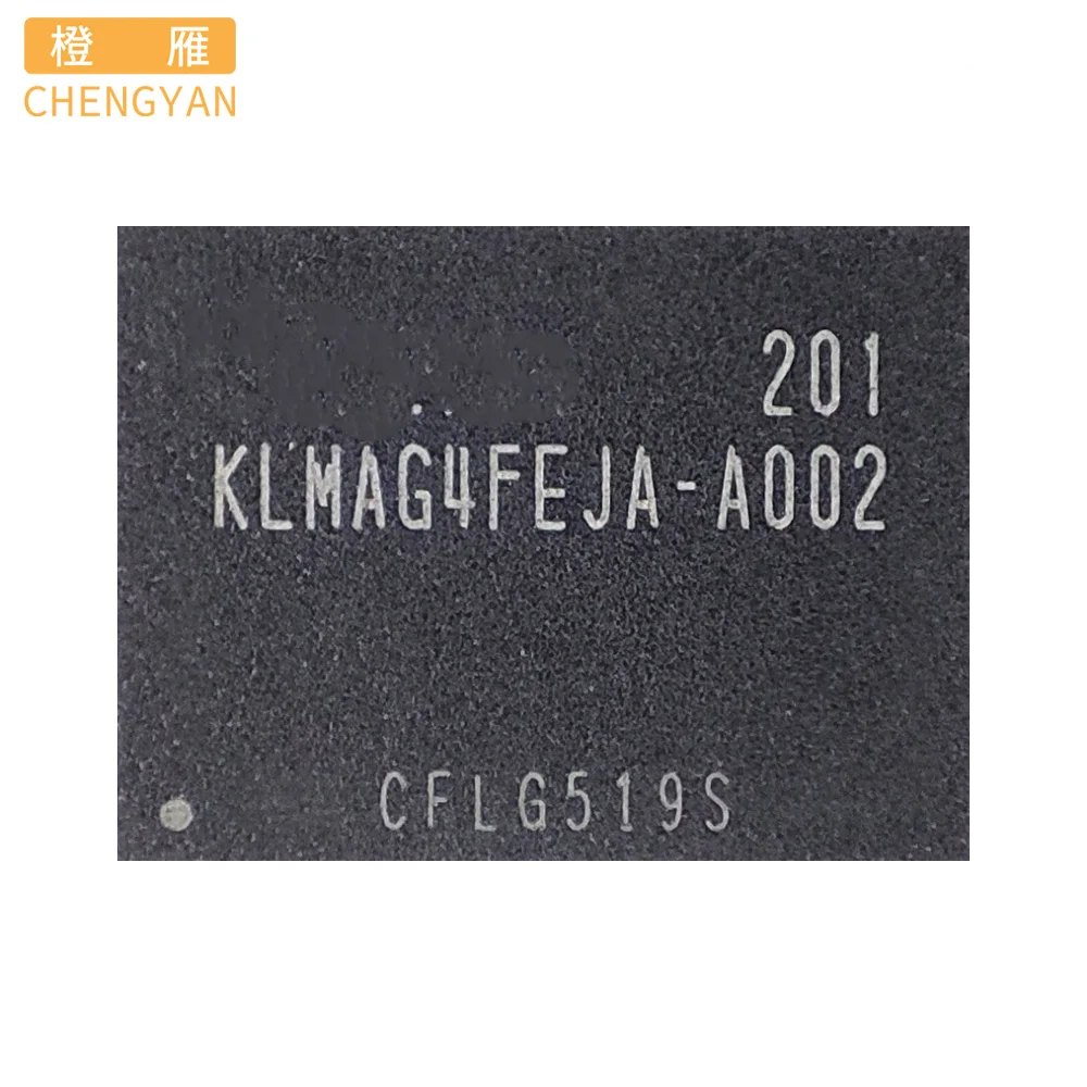 For Tab2 P5100 N5100 N8000 eMMC 16GB NAND flash memory IC chip Programmed firmware KLMAG4FEJA-A001 KLMAG4FEJA-A002