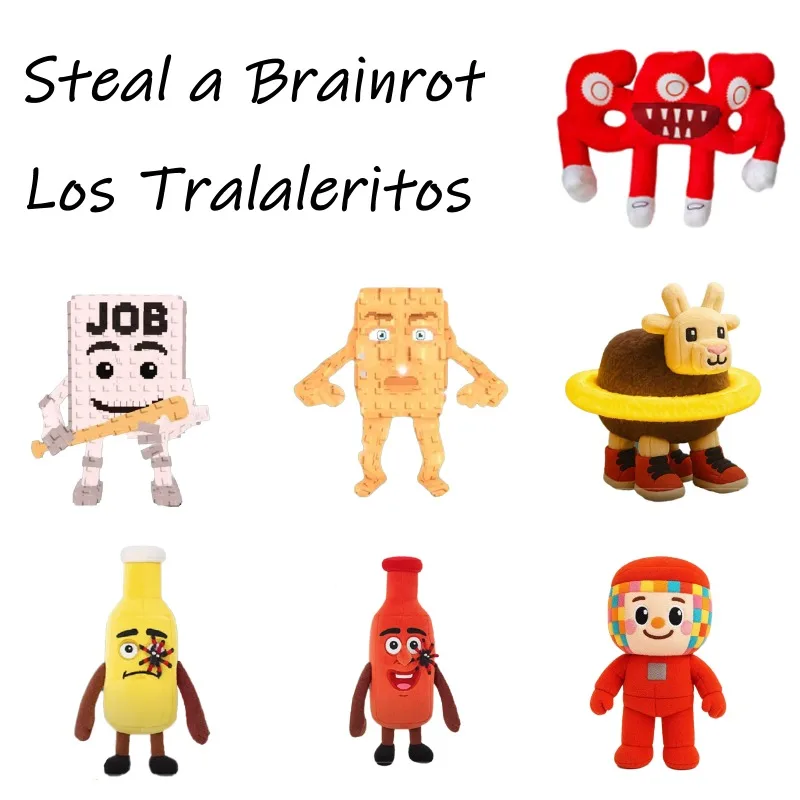 25 سنتيمتر سرقة الدماغ Esok المدرسة أفخم JOB الصبي محشوة الحيوان أفخم محشوة ألعاب حيوانات لطيف لينة اسفنجي وسادة للأطفال هدية #1