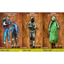 1:35 Ratio Die-cast Resin  Special Forces Soldiers 4 Figures Need To Be Assembled and Colored By Themselves