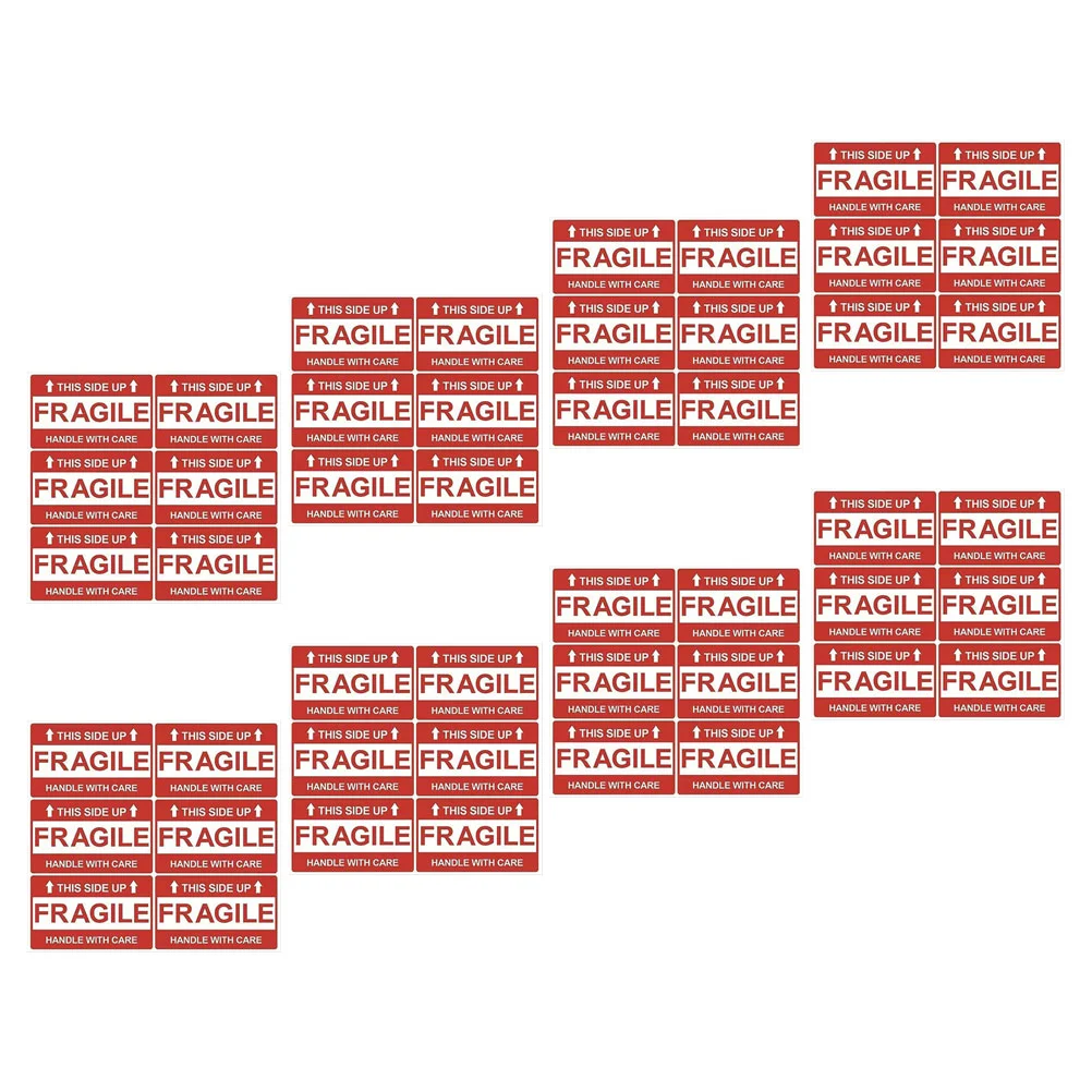 

Fragile Labels Warning Stickers Adhesive Product Shipping Boxes Removable Caution