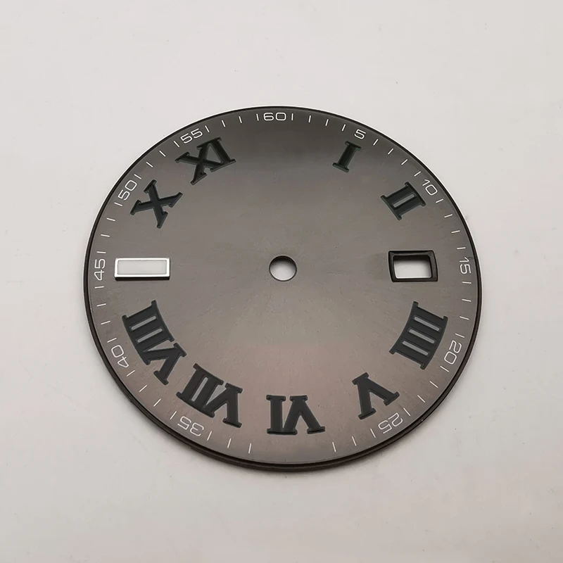 Top Quality Wimbledon Watch Dial For 41mm Datejust 126334, Fits to 3235 Movement, Aftermarket Watch Parts