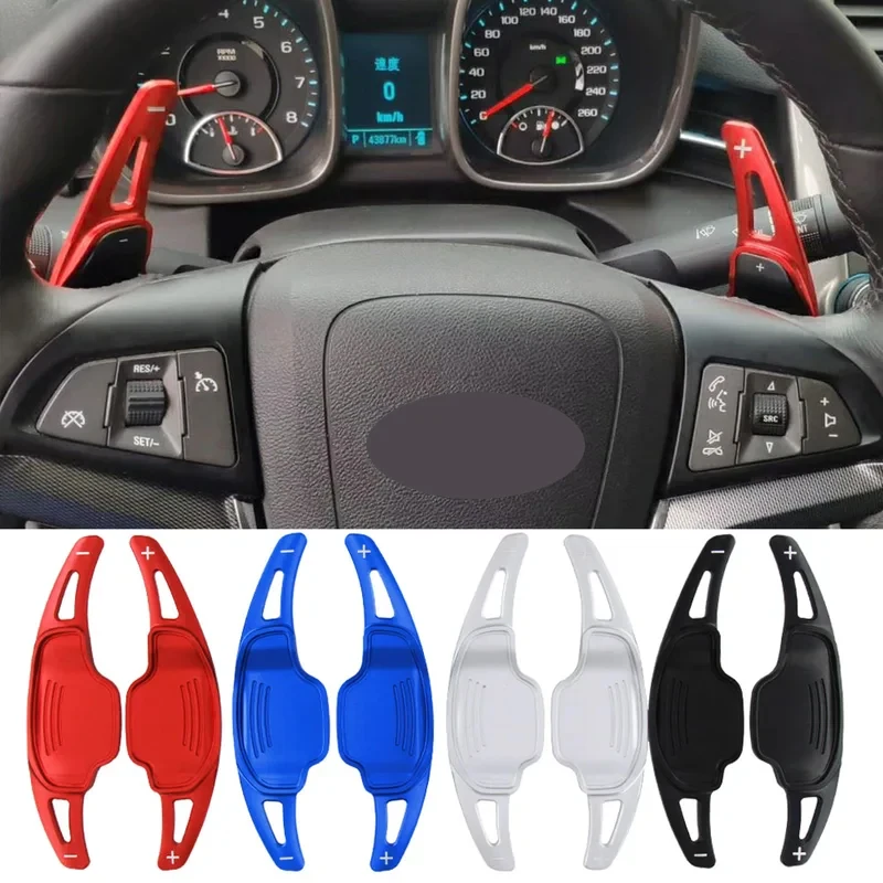 

Paddle Shift For Chevrolet Camaro Z28 TF4 ZL1 1LE RS SS COPO Convertible Car Steering Wheel Shifter Extender DSG Sticker Styling