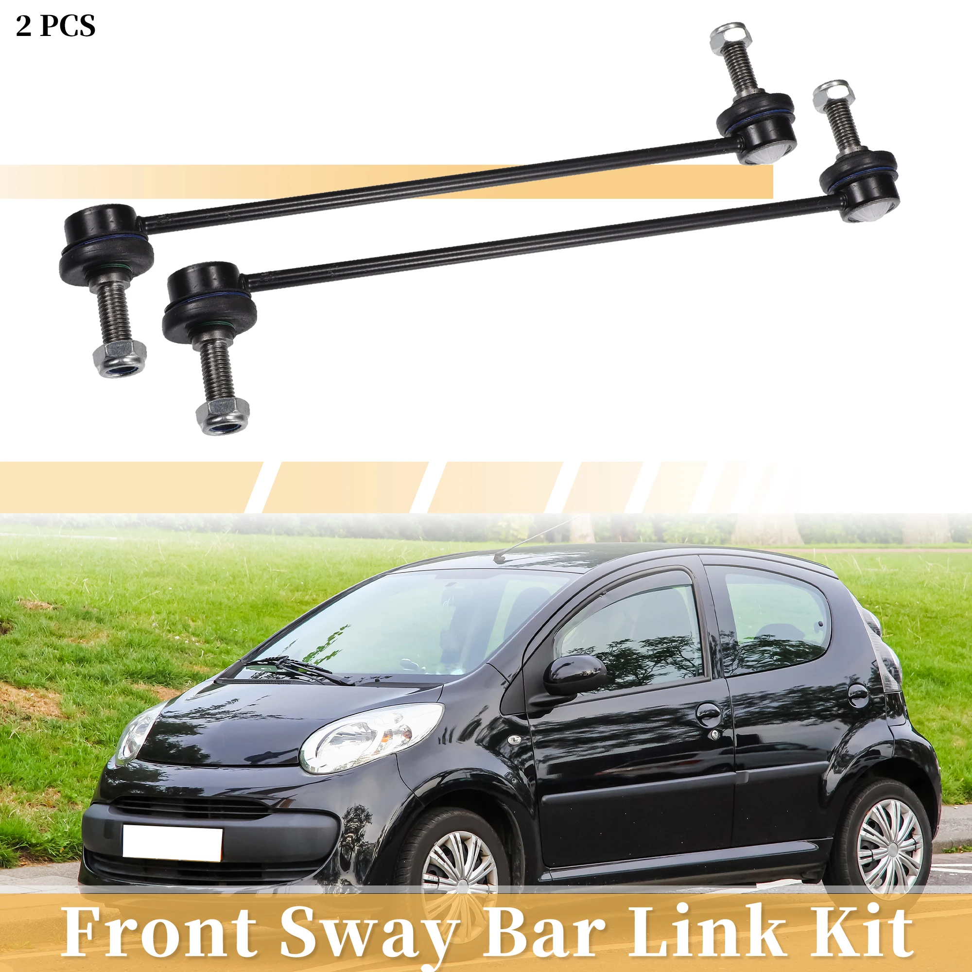 

UXCELL 2 шт. передний стабилизатор поперечной устойчивости для Fiat Doblo для Opel Combo 2012-2023