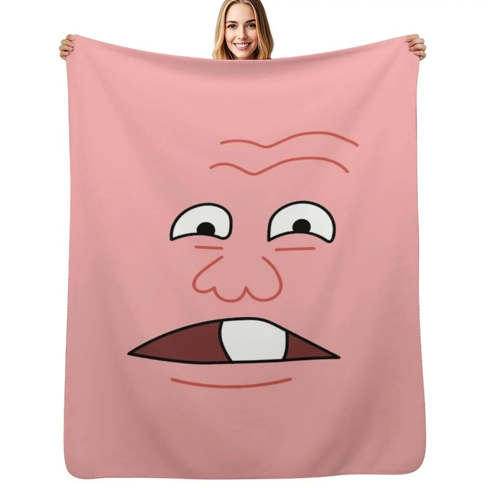 

Who you calling Pinhead - Patrick Throw Blanket Baby Designers Heavy Blanket