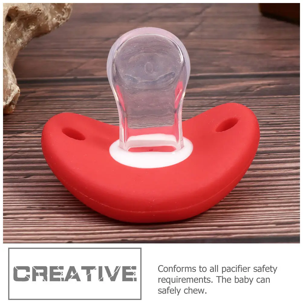 

4Pcs Halloween Pumpkin Pacifiers Infant Soother Teether Baby Pacifier for Newborns Portable Safe Chewable Gum Massage Visual