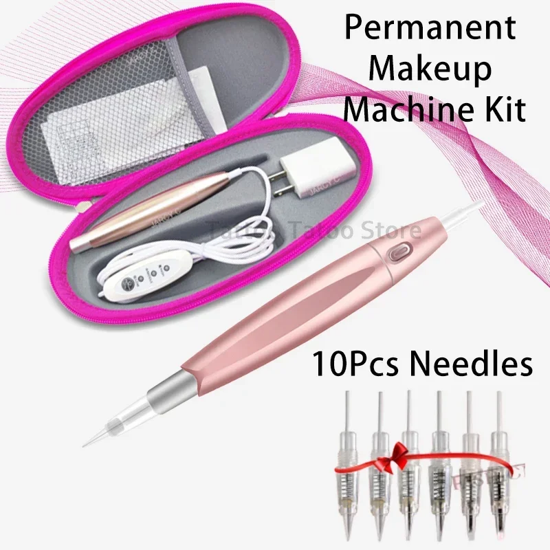 

Charme Tattoo Machine Pen Set Microblading Machine Digital Permanent Makeup Eyebrow Tattoo PMU Machine Dermograph Pen for Needle