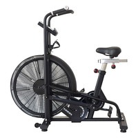 High Quality Commercial Exercise Bike Body Building Gym Machine Indoor Air Fan Bike Gym Equipment Air Bike for Exercise