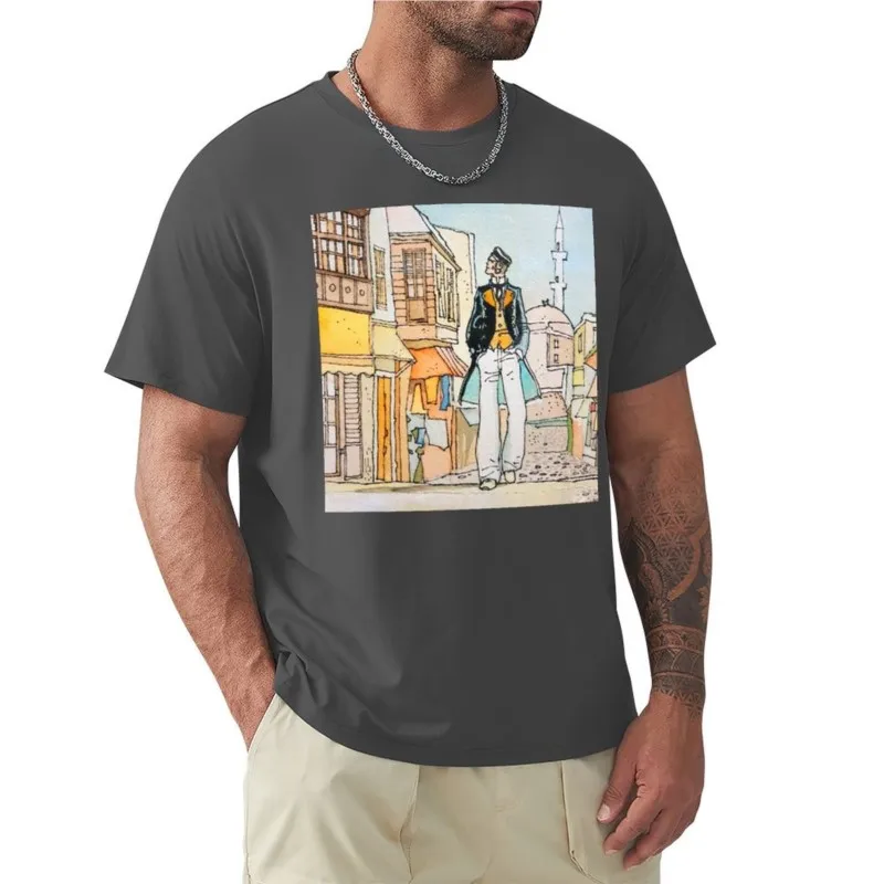 Corto Maltese in Istanbul T-Shirt oversized t shirt t shirt man oversized t shirt men