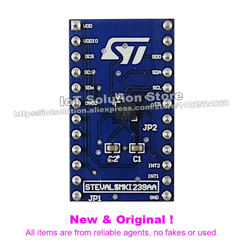 STEVAL-MKI239A LSM6DSV Adapter Board for a Standard DIL24 Socket STEVAL MKI239A