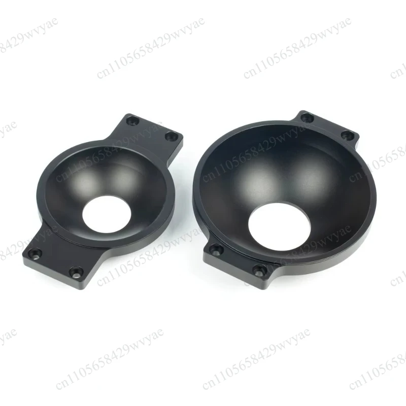 Adaptateur de bol demi-sphère en métal d'aluminium 75 mm 100 mm pour trépied, slider, dolly de caméra, tête de boule, pièce de support DIY