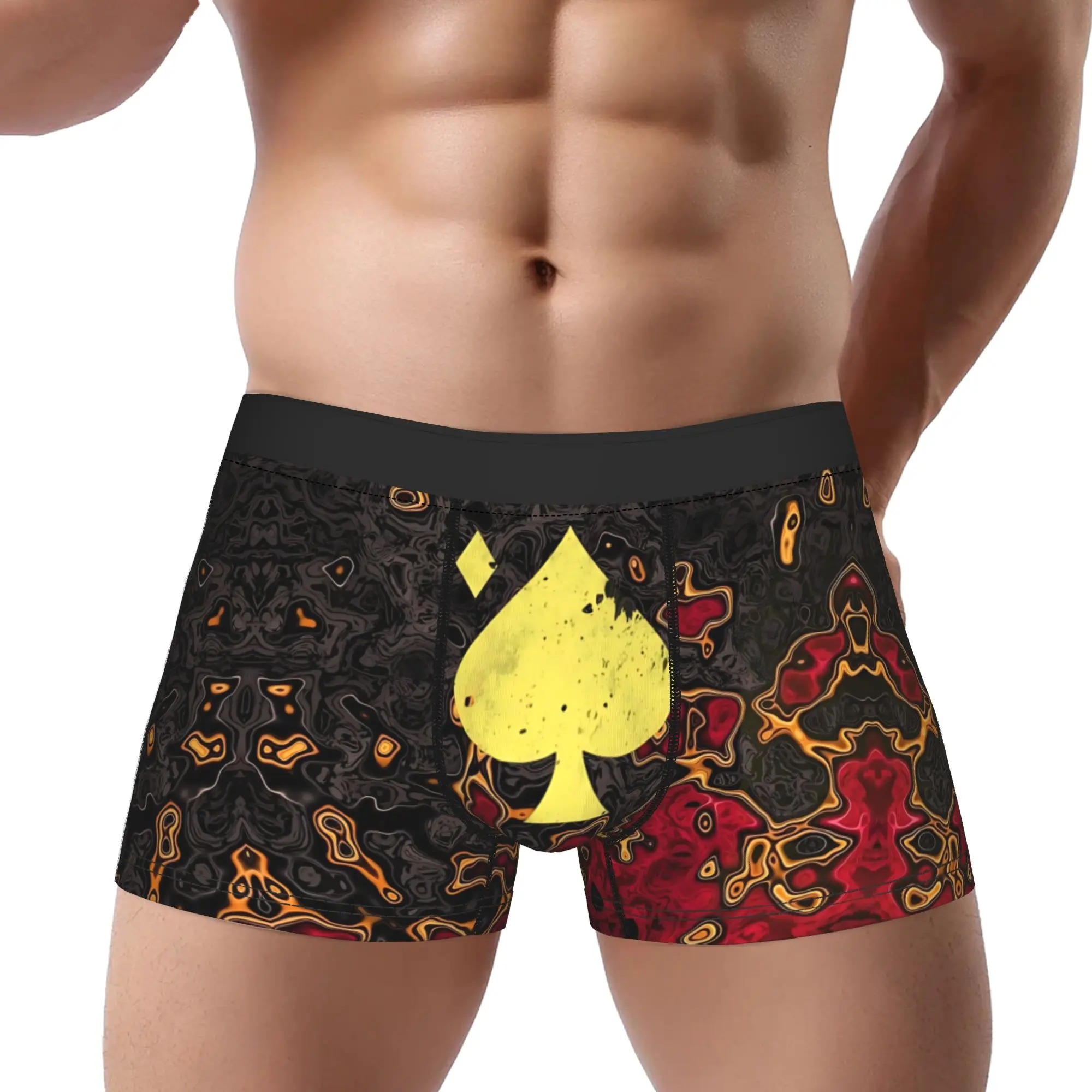 

cool playing cards style boxers adults 18 plus Underpants Breathbale Panties Men's Underwear Sexy Shorts Boxer Briefs