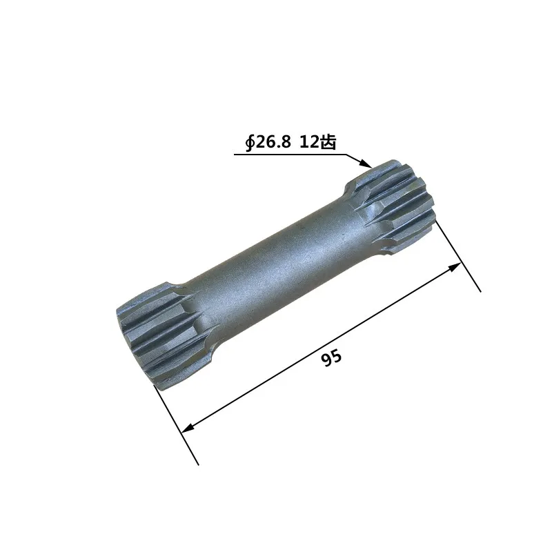 U17 rotary vertical shaft center gear shaft swing motor parts