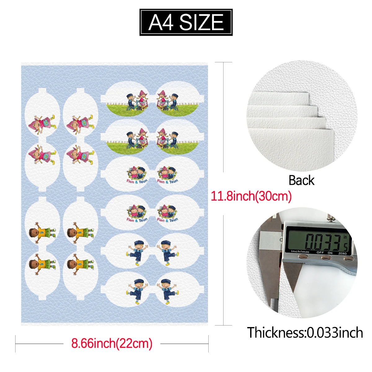 F A T W لطيف فتاة صبي الشعر القوس شكل الليتشي طباعة الجلود الاصطناعية Bowparts DIY بها بنفسك الشعر القوس الحرف فو الجلود