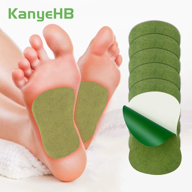 12pcs=1bag Wormwood Foot Patch Pain Relief Plaster Relieve Stress Help Sleeping Weight Loss Detox Foot Health Care Sticker A676