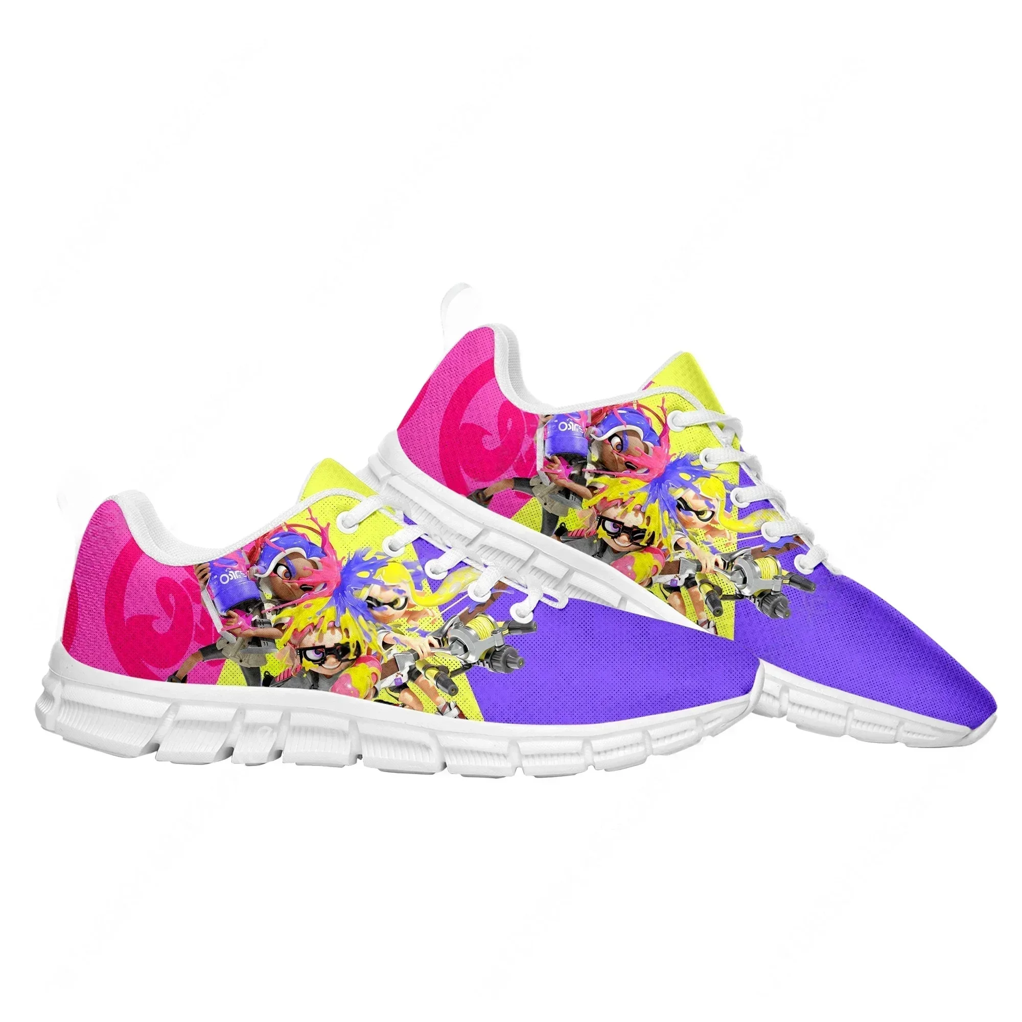 Splatoons Game Sports Shoes Mens Womens Teenager FashionHigh Quality Sneakers Casual Custom Quality Couple Shoes