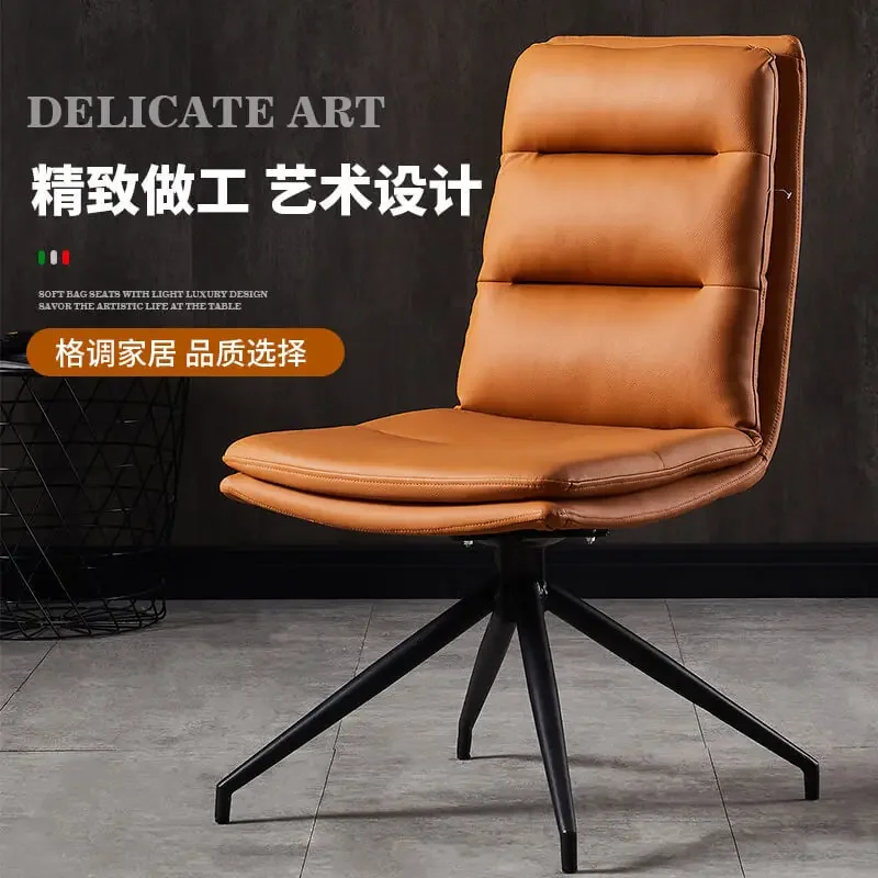 Dining chair Nordic family back dining  makeup manicure stool computer  hotel rotatable negotiation